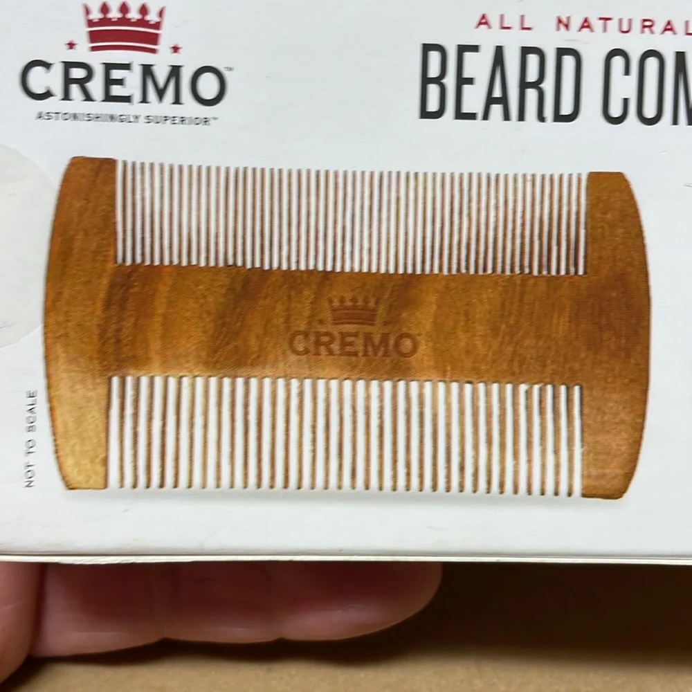 Cremo Call natural beard comb 100% natural scent
